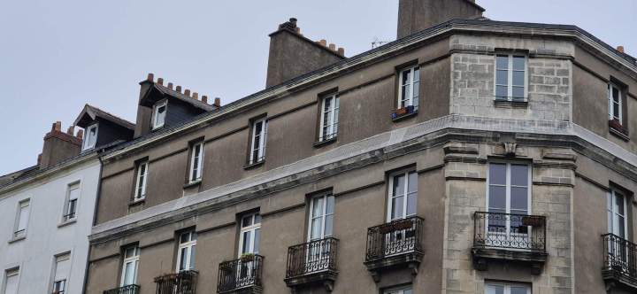 Travaux de nettoyage de façades en hauteur Nantes
