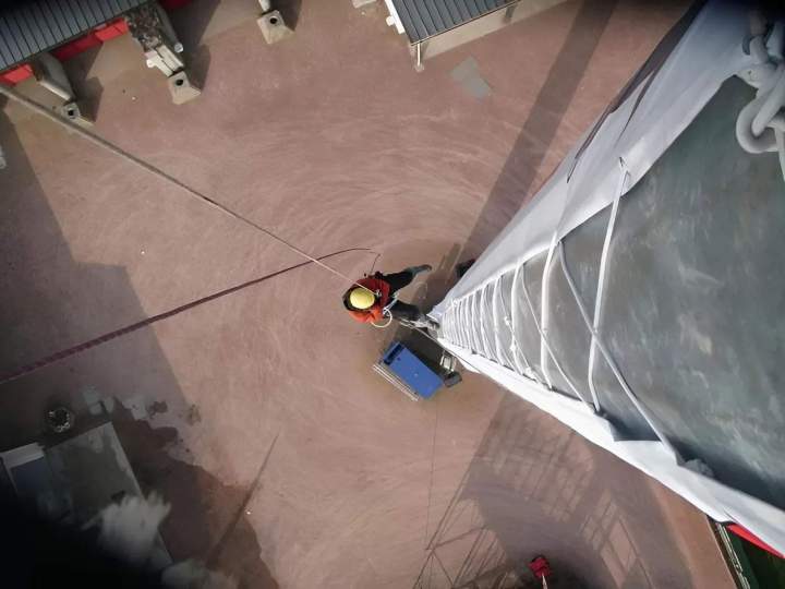 Nettoyage de façades en hauteur Nantes