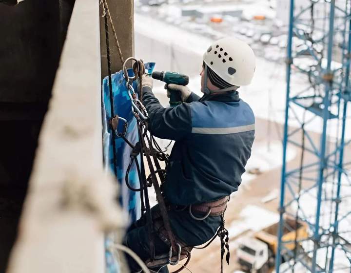 Nettoyage de façades en hauteur Nantes