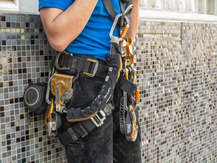 Travaux de nettoyage de façades en hauteur Nantes