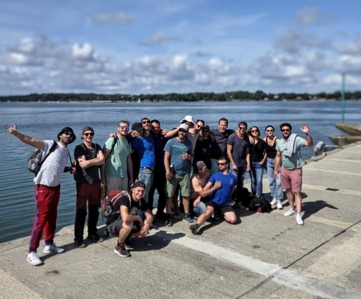 TEa Building dans le golfe du morbihan en septembre